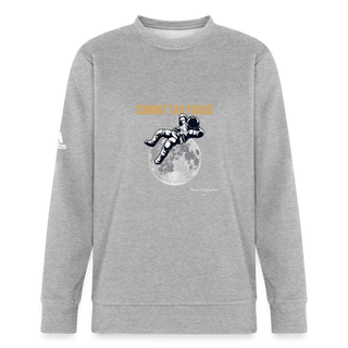 Commit Tax Fraud Adidas Unisex Fleece Crewneck Sweatshirt - heather gray