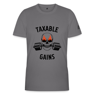 Taxable Gains Adidas Men's Recycled Performance T-Shirt - slate