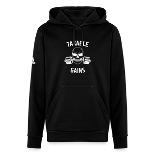 Taxable Gains Adidas Unisex Fleece Hoodie - black