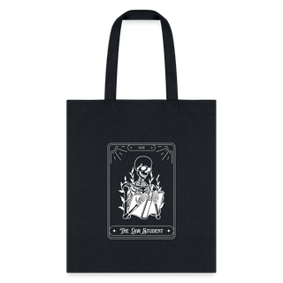 The Law Student Tote Bag - black