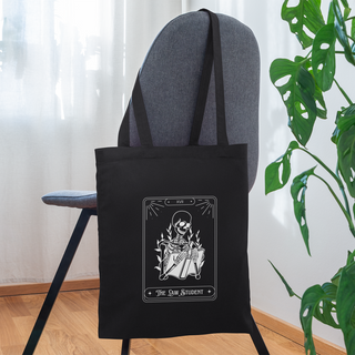 The Law Student Tote Bag - black