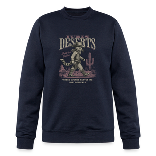 Juris Deserts Champion Unisex Powerblend Sweatshirt - navy