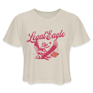 Legal Eagle Women's Cropped T-Shirt - dust