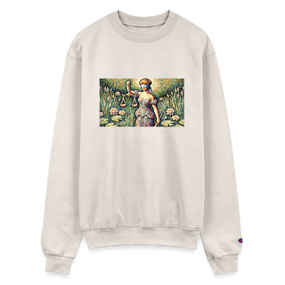 Dotted Justice Champion Unisex Powerblend Sweatshirt - Sand