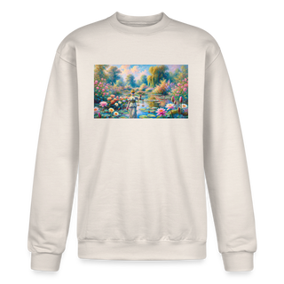 Justice in Bloom Champion Unisex Powerblend Sweatshirt - Sand