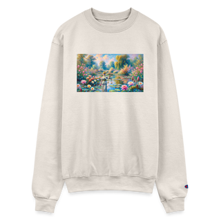 Justice in Bloom Champion Unisex Powerblend Sweatshirt - Sand