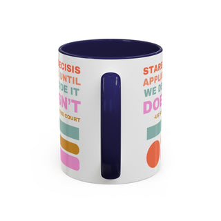 Stare Decisis Accent Coffee Mug (11, 15oz) - *This is not legal advice