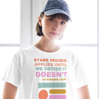 Stare Decisis Women’s crop top - *This is not legal advice