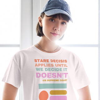 Stare Decisis Women’s crop top - *This is not legal advice