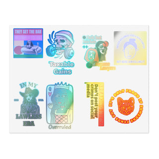 Sticker Sheets - *This is not legal advice