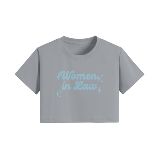 Women in Law Cropped Shirt