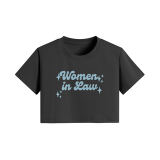 Women in Law Cropped Shirt