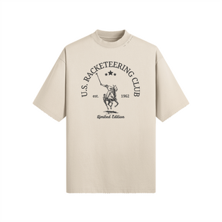 US Racketeering Club Oversized Tee