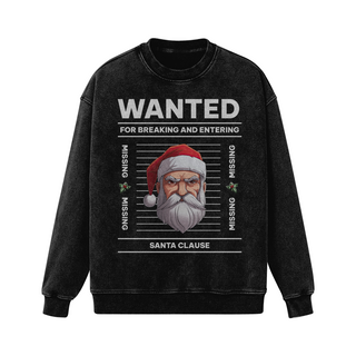 Fugitive Santa Oversized Sweatshirt