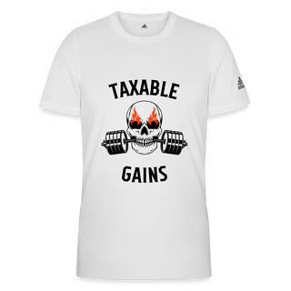 Taxable Gains Adidas Men's Recycled Performance T-Shirt - *This is not legal advice