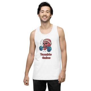Taxable Gains Men’s premium tank top - *This is not legal advice
