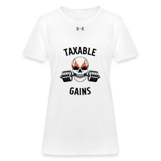 Taxable Gains Under Armour Women’s Locker T-Shirt - *This is not legal advice
