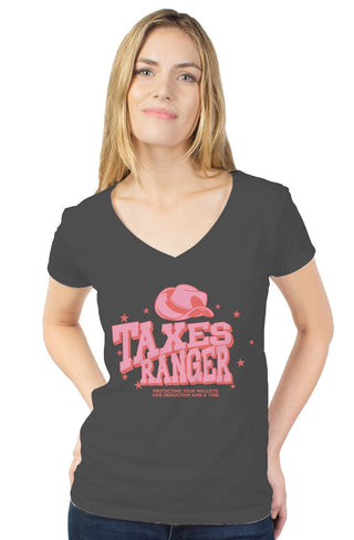 Taxes Ranger v neck - *This is not legal advice