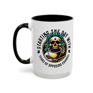 Tears of Opposing Counsel Accent Coffee Mug (11, 15oz) - *This is not legal advice