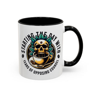 Tears of Opposing Counsel Accent Coffee Mug (11, 15oz) - *This is not legal advice