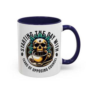 Tears of Opposing Counsel Accent Coffee Mug (11, 15oz) - *This is not legal advice