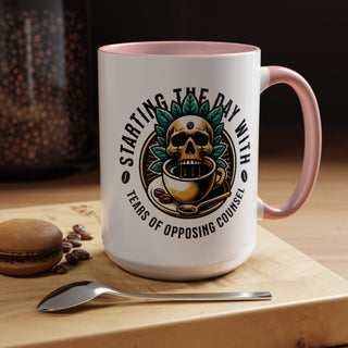 Tears of Opposing Counsel Accent Coffee Mug (11, 15oz) - *This is not legal advice
