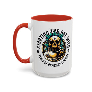 Tears of Opposing Counsel Accent Coffee Mug (11, 15oz) - *This is not legal advice