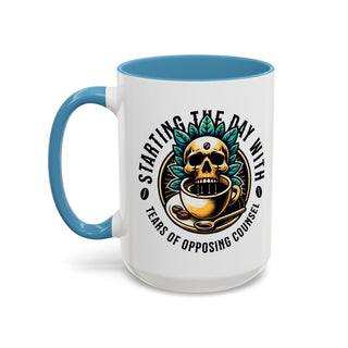 Tears of Opposing Counsel Accent Coffee Mug (11, 15oz) - *This is not legal advice