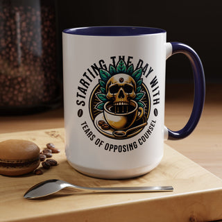 Tears of Opposing Counsel Accent Coffee Mug (11, 15oz) - *This is not legal advice