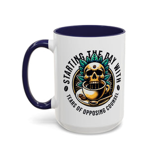 Tears of Opposing Counsel Accent Coffee Mug (11, 15oz) - *This is not legal advice