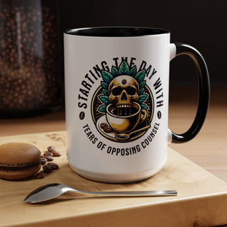 Tears of Opposing Counsel Accent Coffee Mug (11, 15oz) - *This is not legal advice