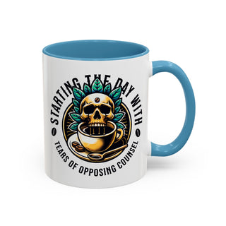 Tears of Opposing Counsel Accent Coffee Mug (11, 15oz) - *This is not legal advice