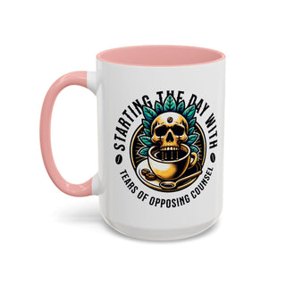 Tears of Opposing Counsel Accent Coffee Mug (11, 15oz) - *This is not legal advice