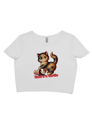 That's a Tortie Cropped Tee - *This is not legal advice