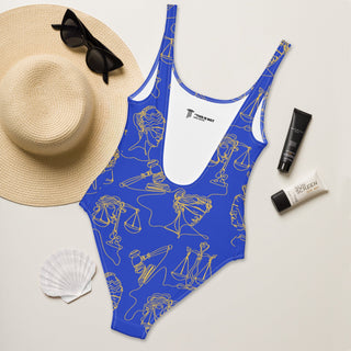 The Art of Law One - Piece Swimsuit - *This is not legal advice