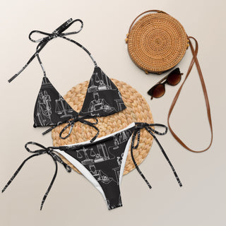 The Art of Law recycled string bikini - *This is not legal advice
