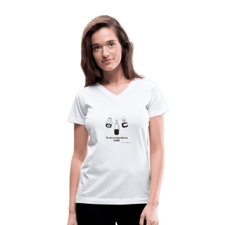 The Secret Ingredient is Crime Women's V - Neck T-Shirt - *This is not legal advice