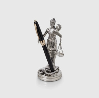 Themis Pen Holder - *This is not legal advice