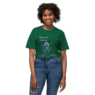 They set the bar so I passed it Unisex HD Cotton™ T-shirt - *This is not legal advice