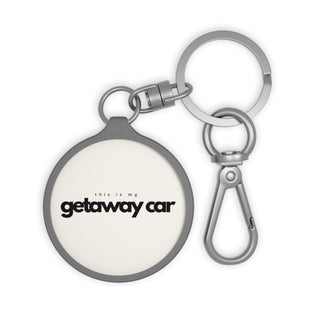 This is my Getaway Car Keyring Tag - *This is not legal advice
