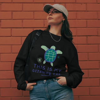 This is my Getaway Car Premium heavyweight long sleeve shirt - *This is not legal advice