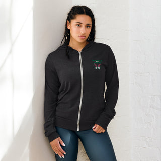 This is not Clear and Convincing Unisex zip hoodie - *This is not legal advice
