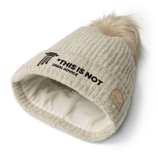 This is not Legal Advice Columbia pom - pom beanie - *This is not legal advice