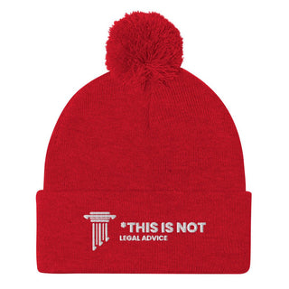 This is not legal advice Pom - Pom Beanie - *This is not legal advice