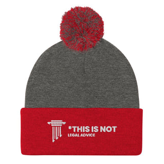 This is not legal advice Pom - Pom Beanie - *This is not legal advice