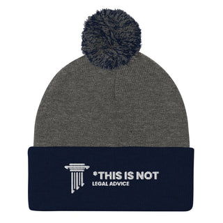 This is not legal advice Pom - Pom Beanie - *This is not legal advice