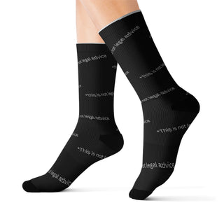 *This is not legal advice Sublimation Socks - *This is not legal advice