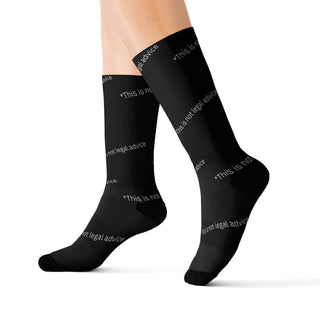 *This is not legal advice Sublimation Socks - *This is not legal advice