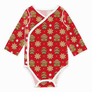 Holiday Print Baby Body Suit