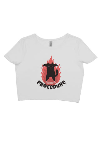 Uncivil Procedure crop tee - *This is not legal advice
